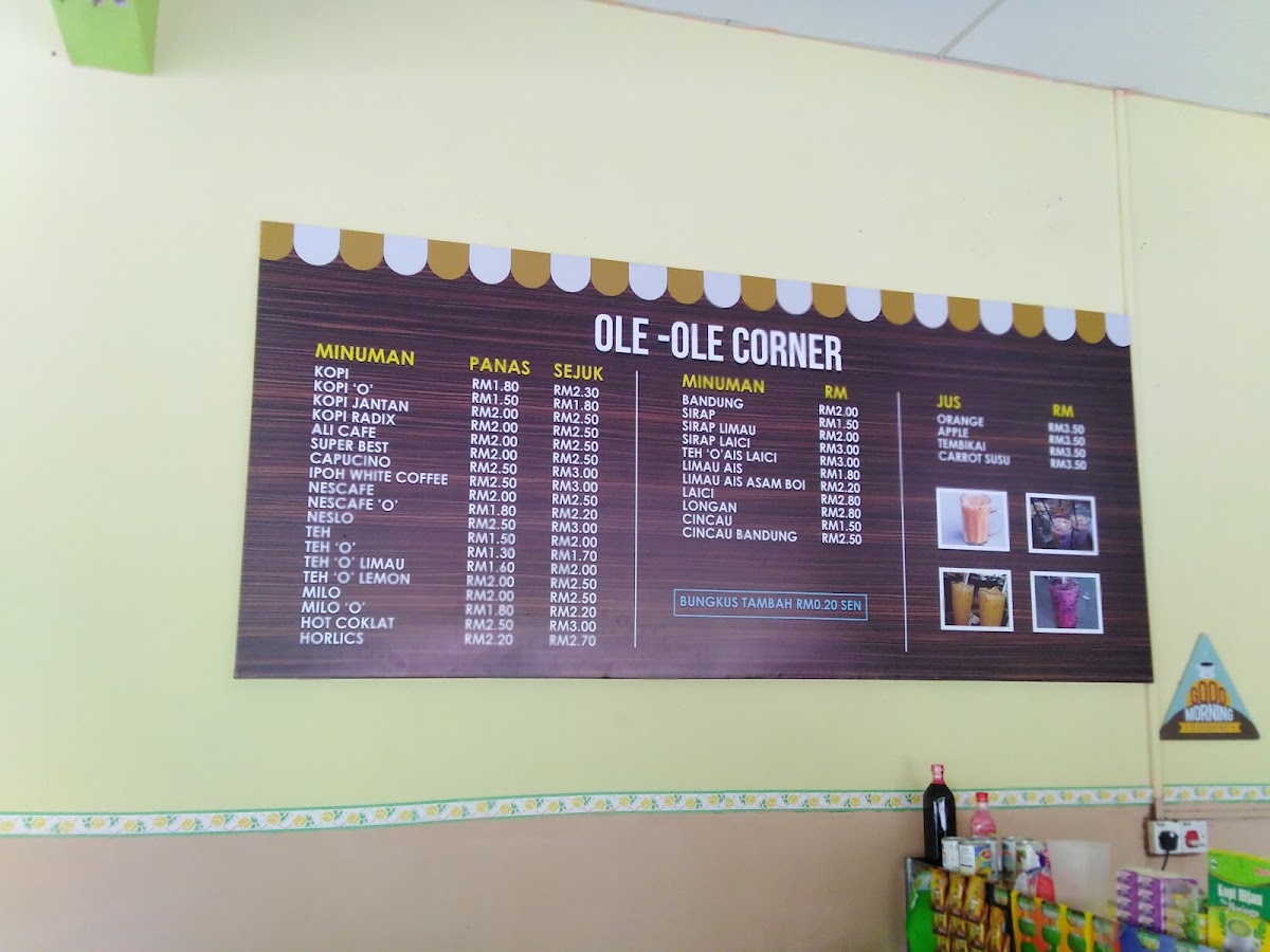 Ole Ole Corner Photo Menu 1
