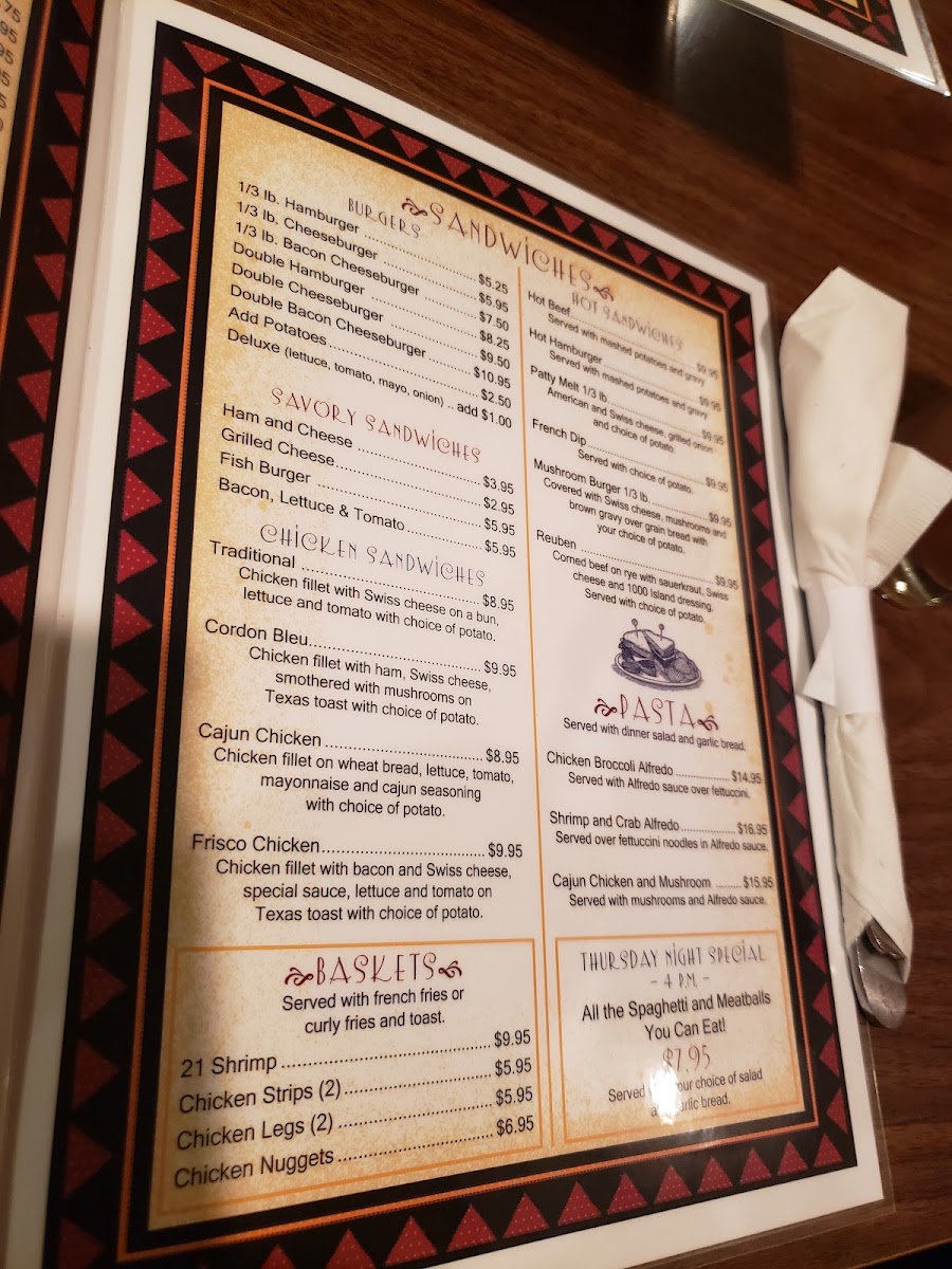 Whimp's Place Photo Menu 9