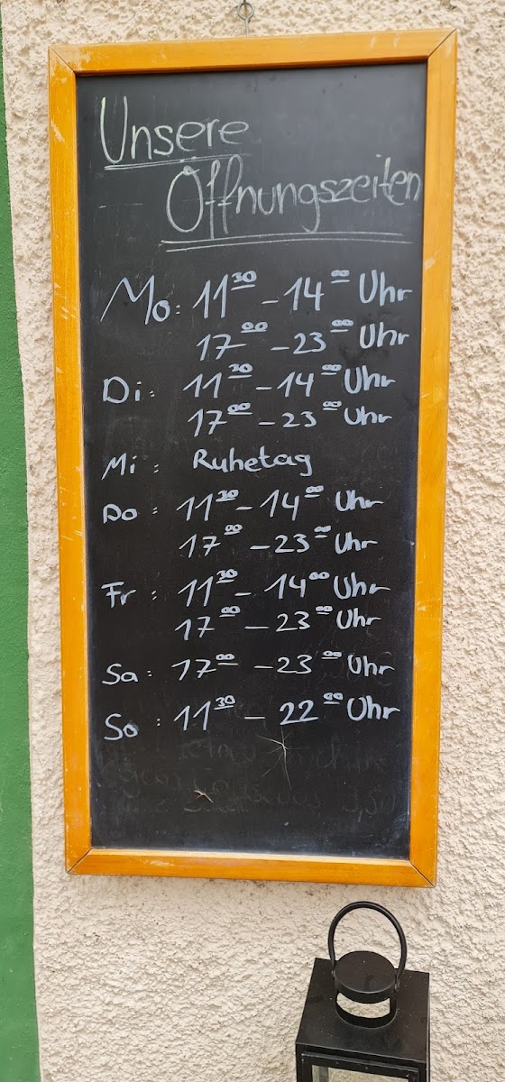 Zum Unterwirt Photo Menu 3