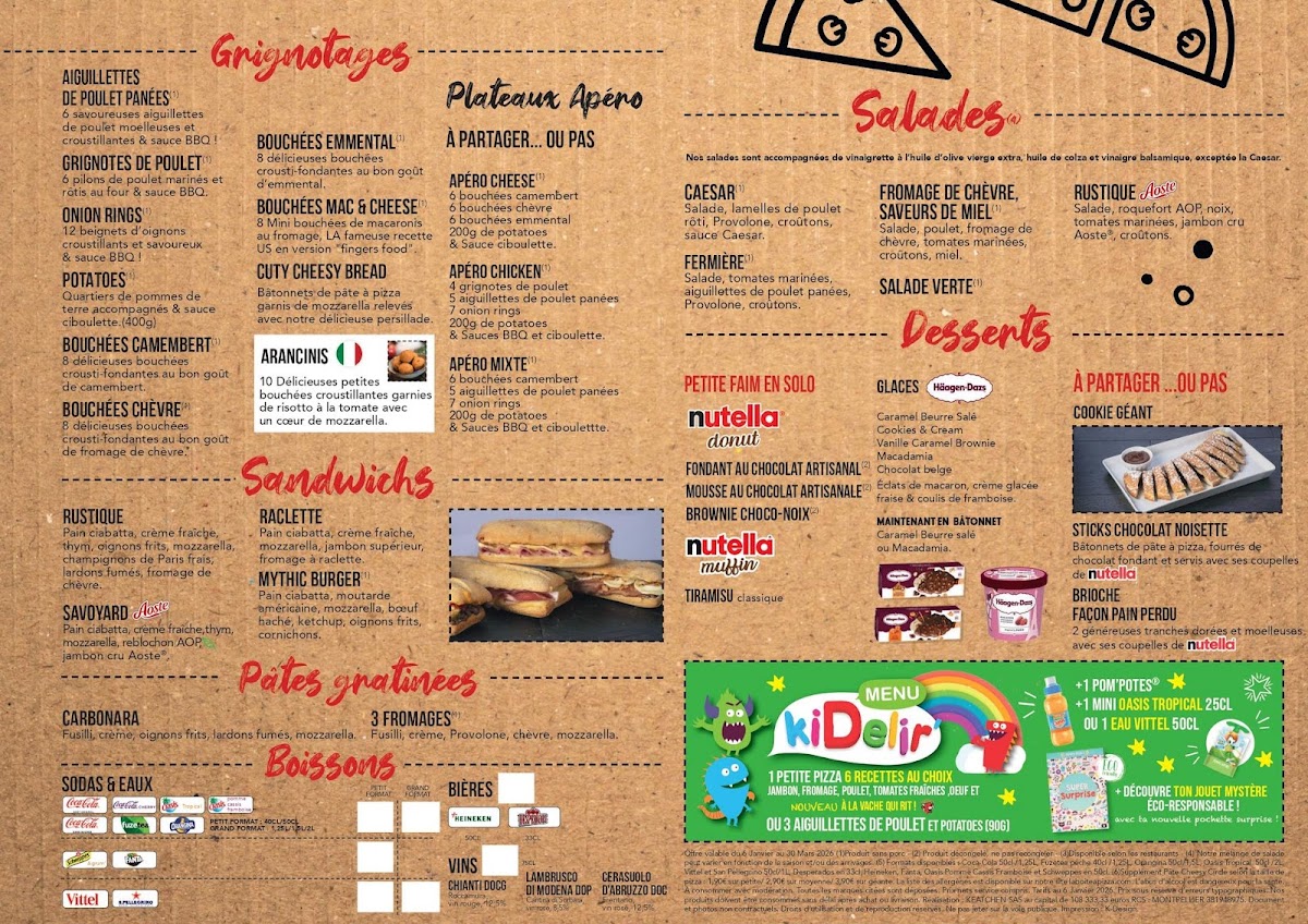 LA BOÎTE A PIZZA Albi Photo Menu 2