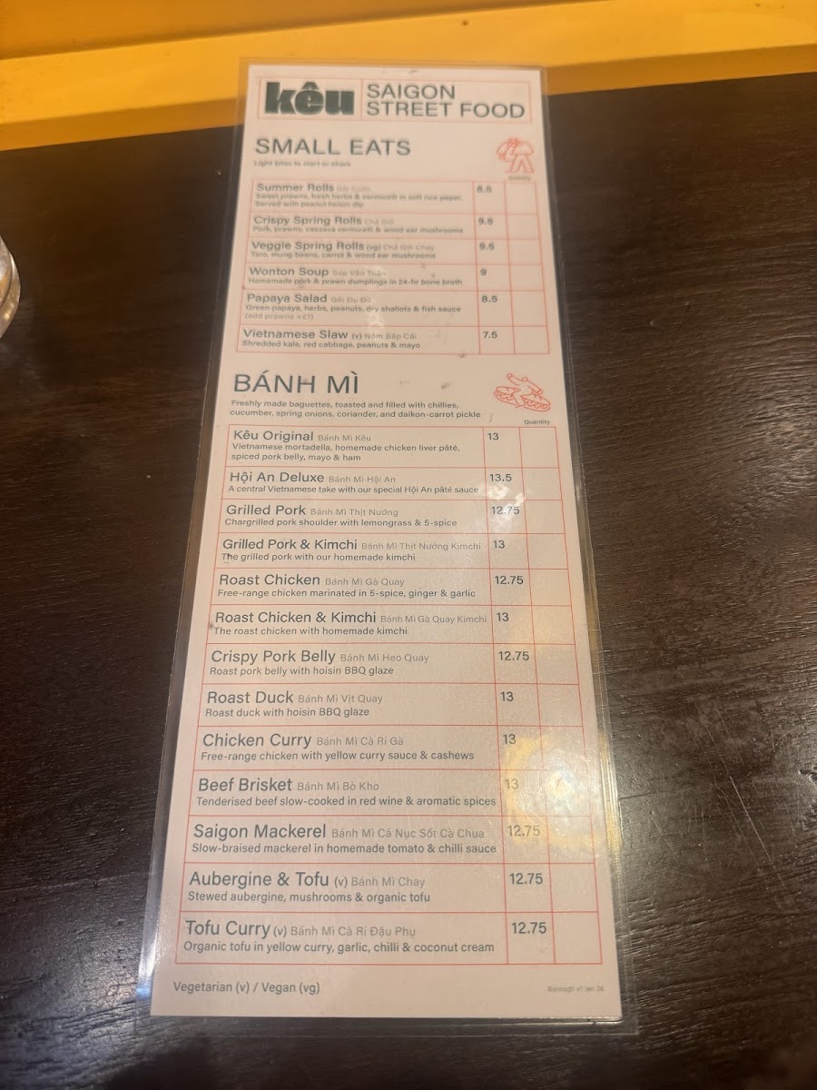 Banh Mi Keu Borough Photo Menu 8