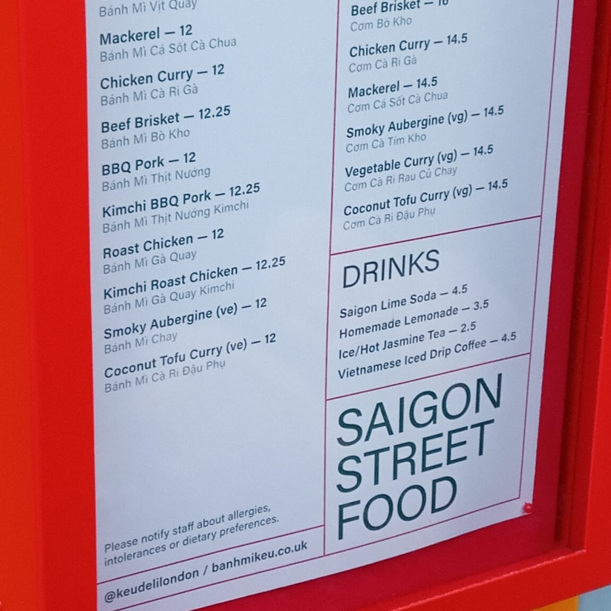 Banh Mi Keu Borough Photo Menu 9