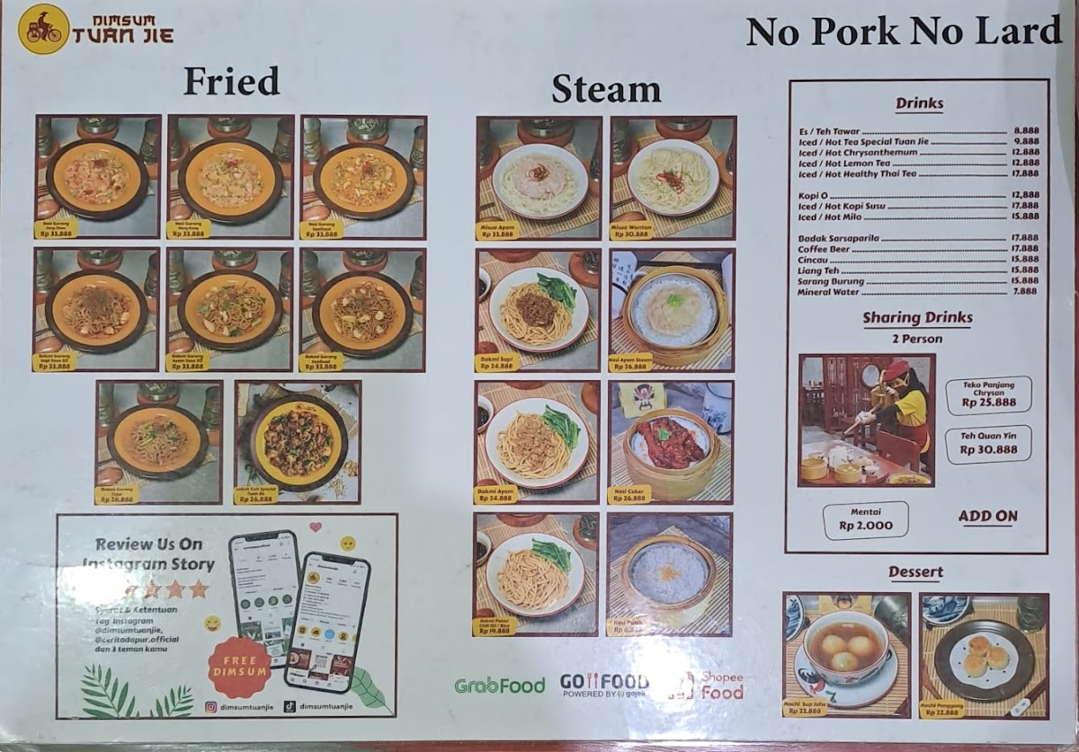 DIMSUM TUAN JIE & CERITA DAPUR Photo Menu 6
