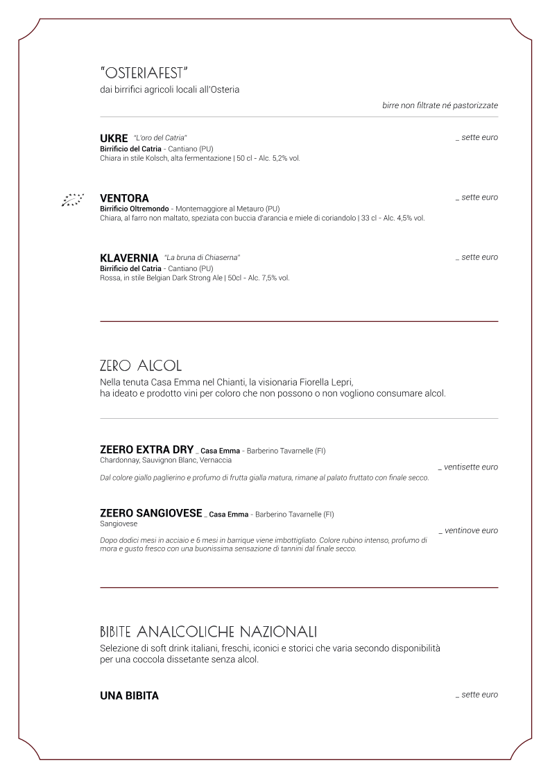 Osteria Zanchetti Photo Menu 4