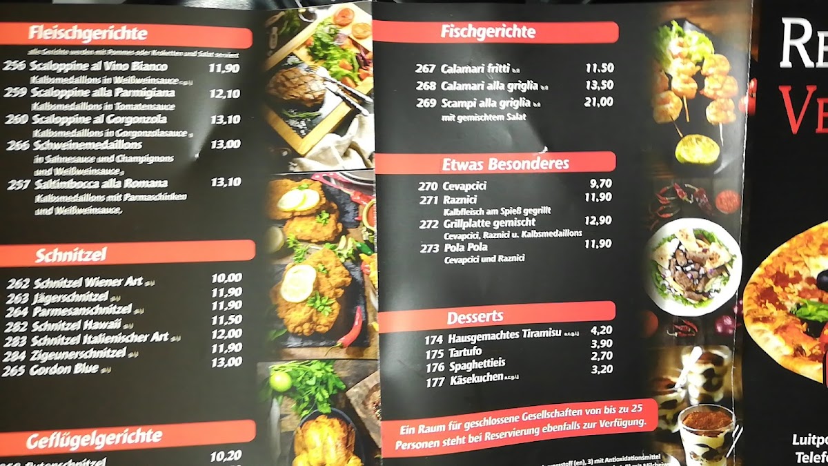 Restaurant Venezia Photo Menu 4