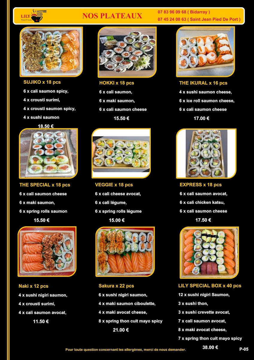 Lily Woks & Sushis 64 Bidarray Photo 3