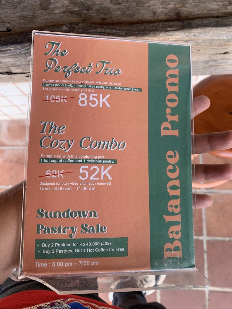 Boodaya Coffee Ubud Photo Menu 2