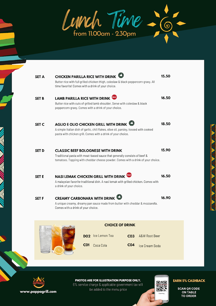 Pappa Grill • Meru Raya Photo Menu 2