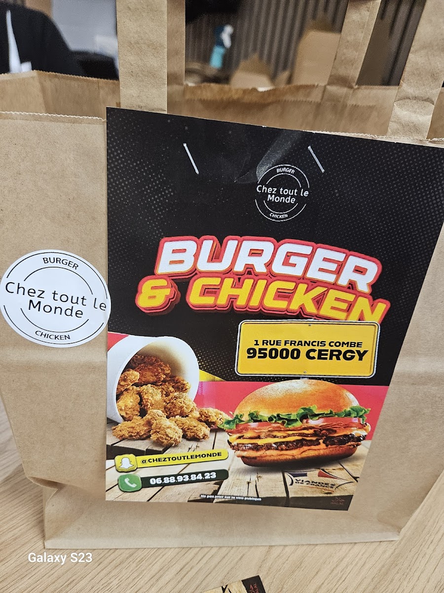 CHEZ TOUT LE MONDE (BURGER CHICKEN) Photo 3