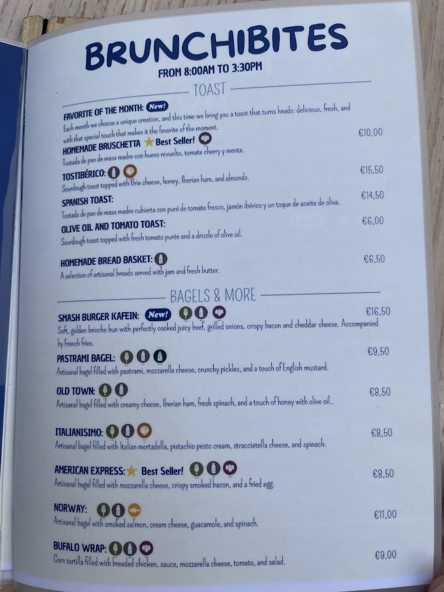 Kafein Coffee & Kitchen Photo Menu 9