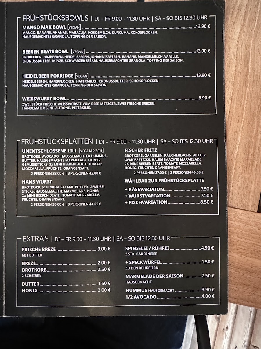 CAFE FLOH Photo Menu 2