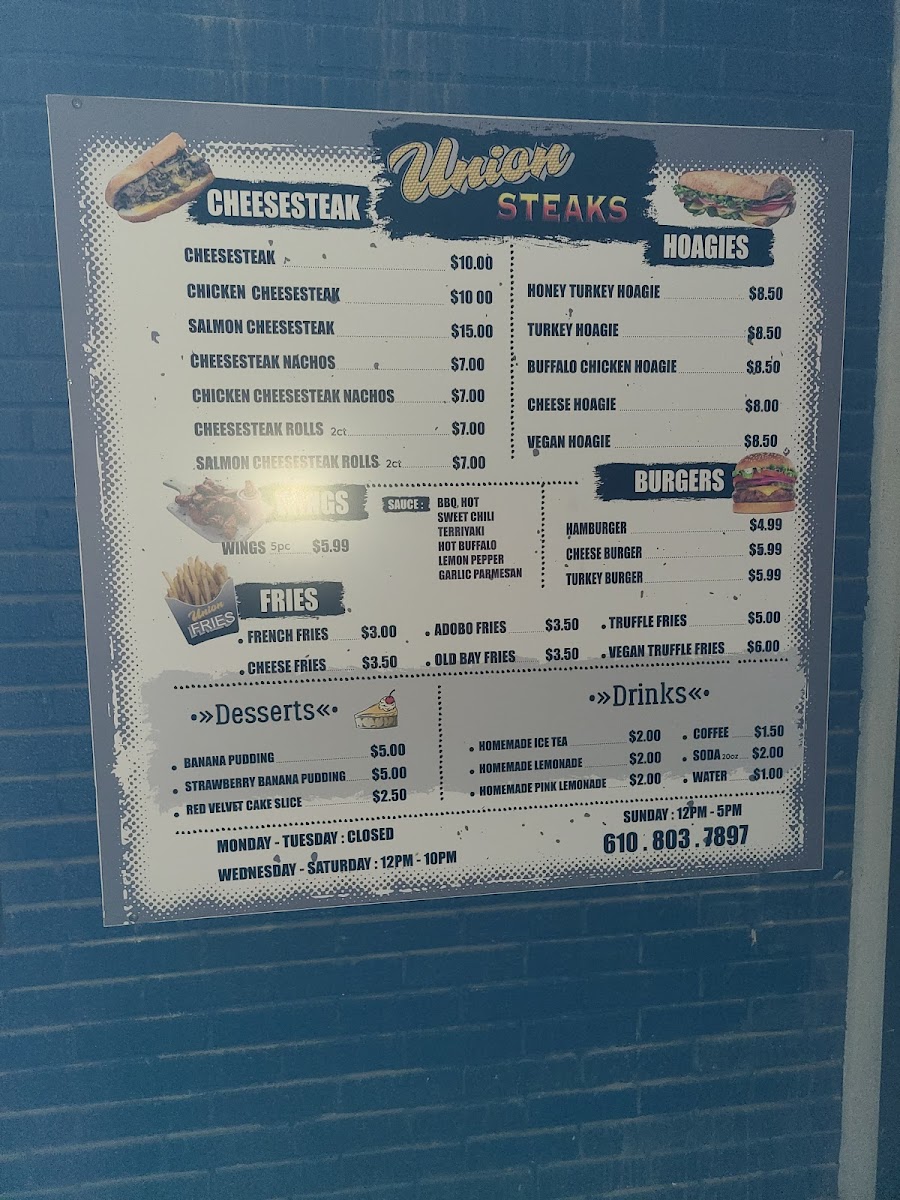 Union Steaks Photo Menu 3