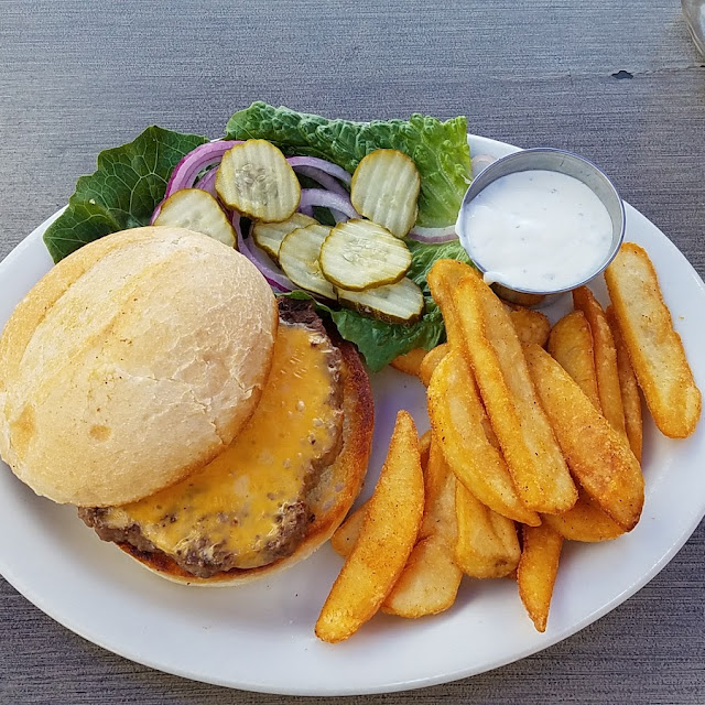 Cheeseburger and Fries
