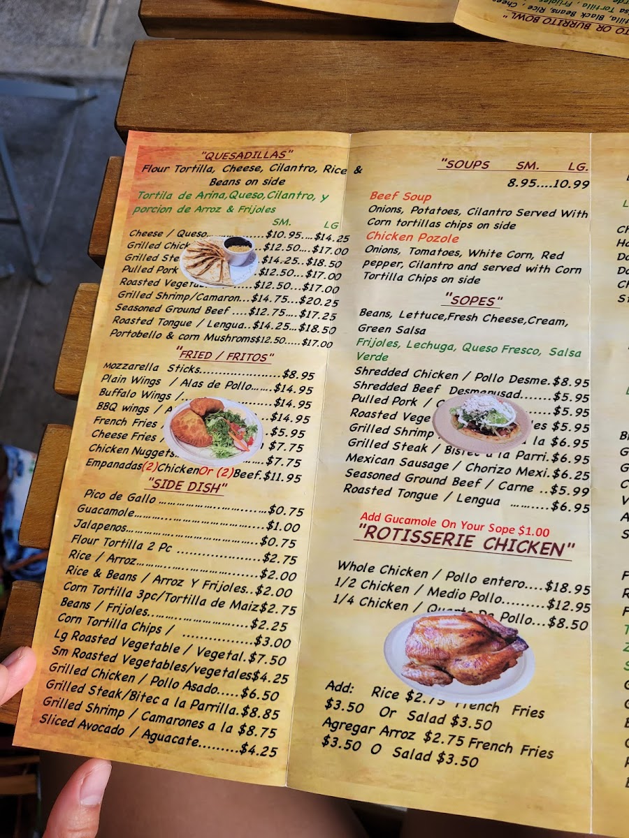 Taqueria Maria and Ricardo Photo Menu 3