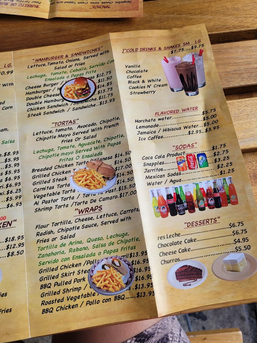 Taqueria Maria and Ricardo Photo Menu 4
