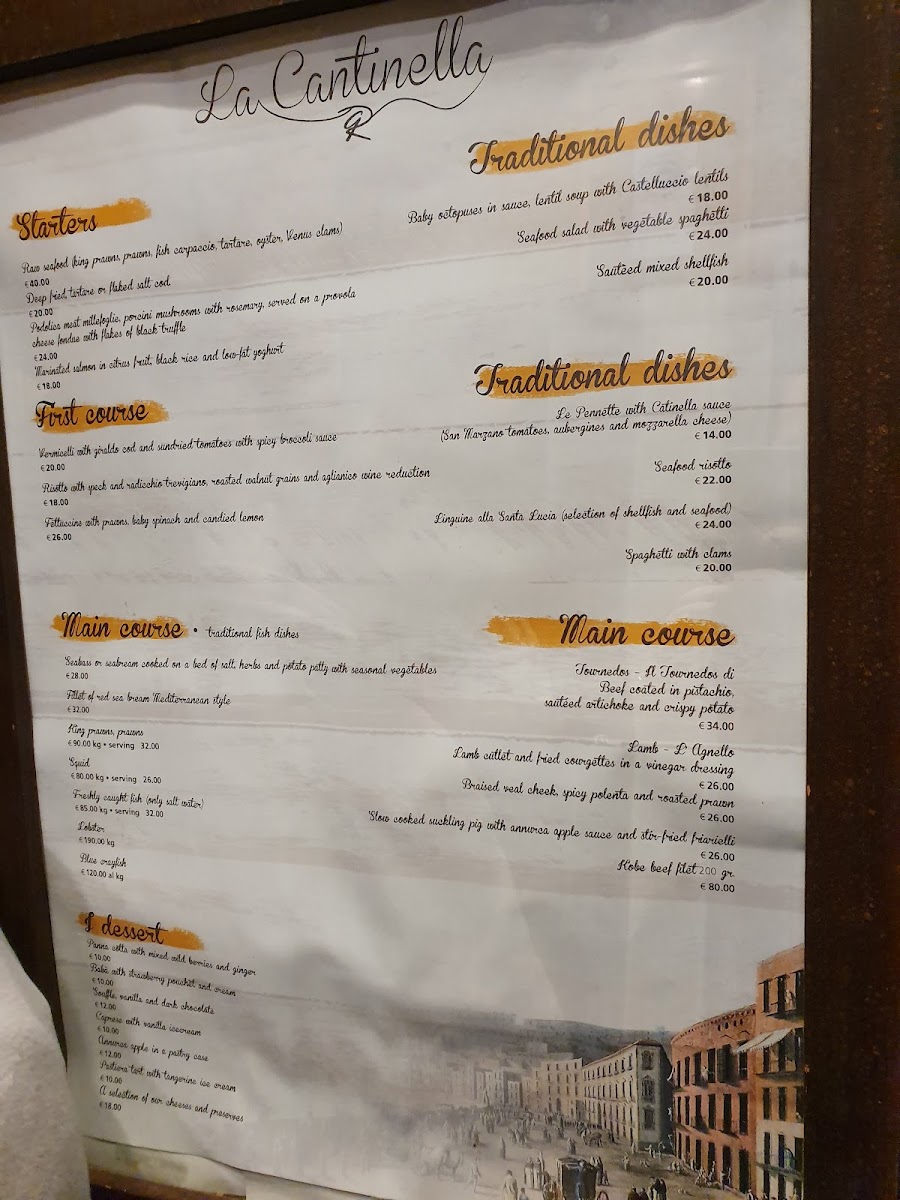 Ristorante LA CANTINELLA Photo Menu 2