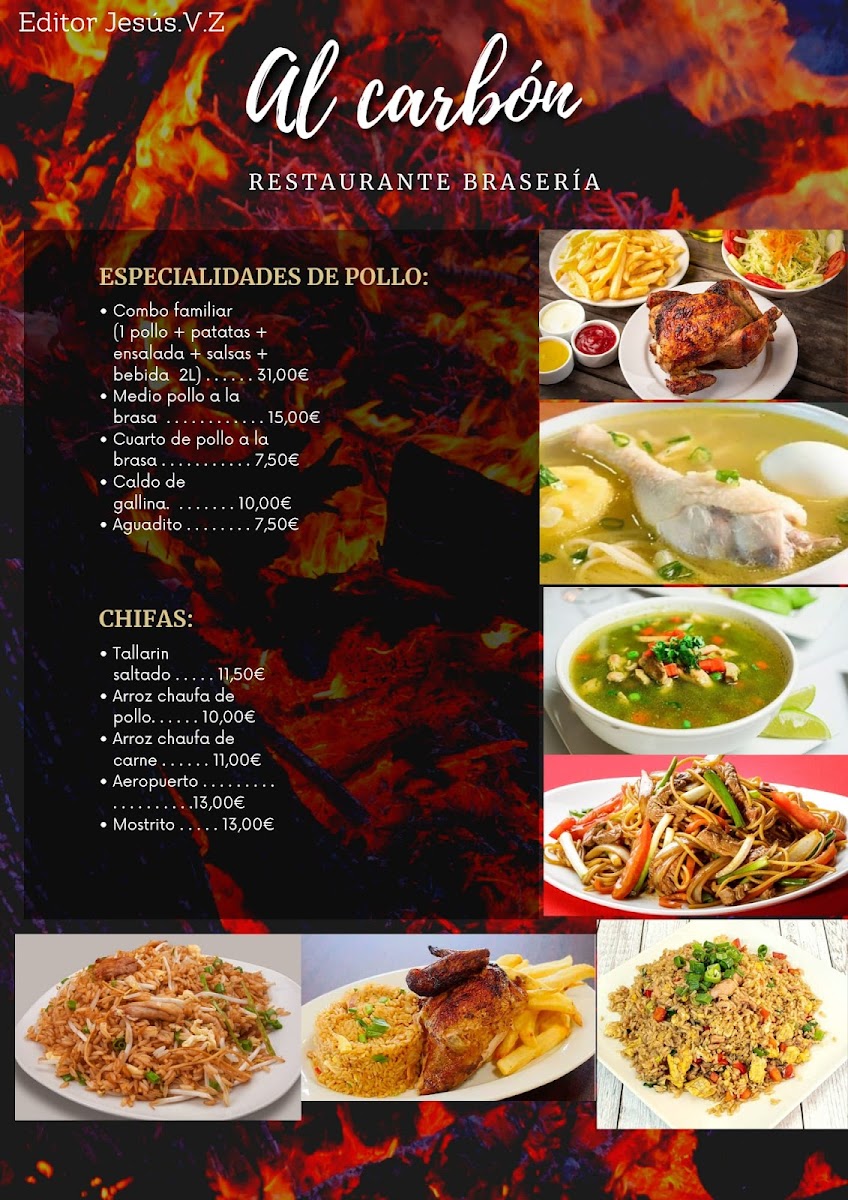 Al Carbon Photo Menu 1