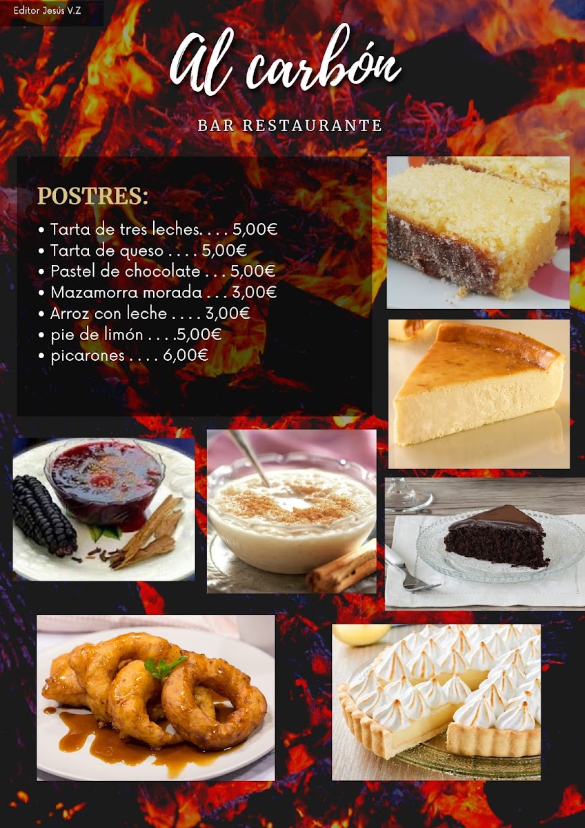 Al Carbon Photo Menu 3