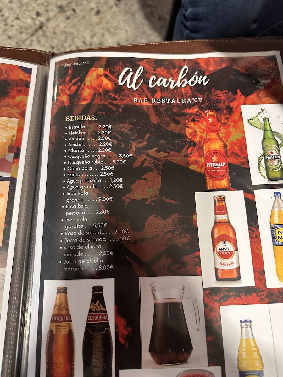 Al Carbon Photo Menu 5