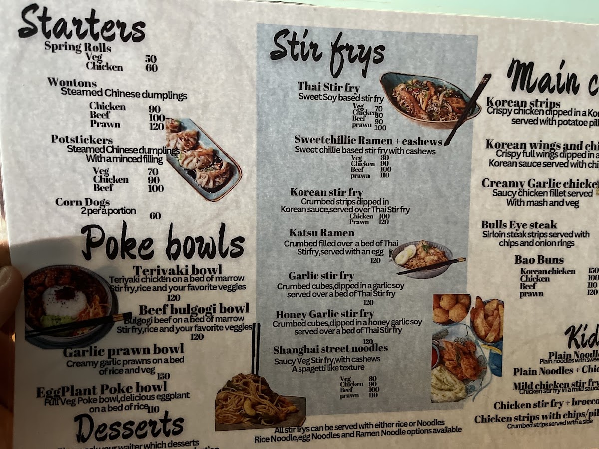 The Noodle Bar Photo Menu 4