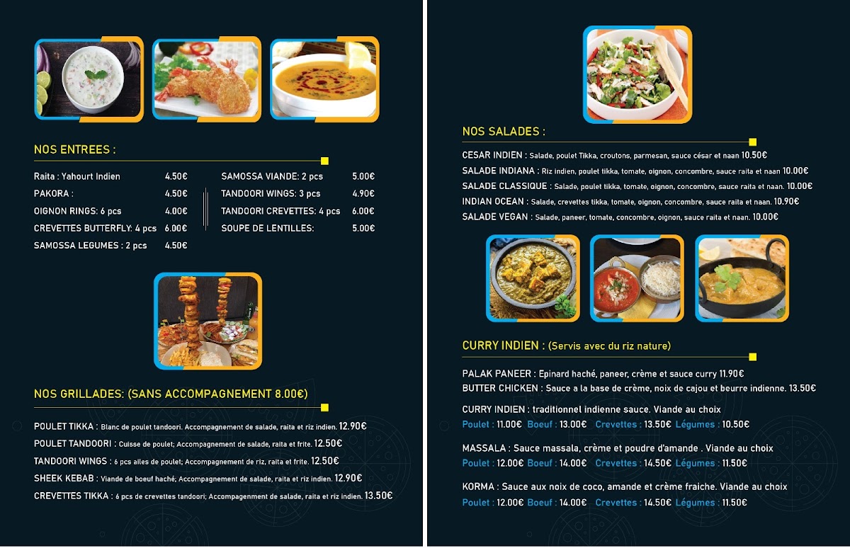 Indian Brothers Photo Menu 1