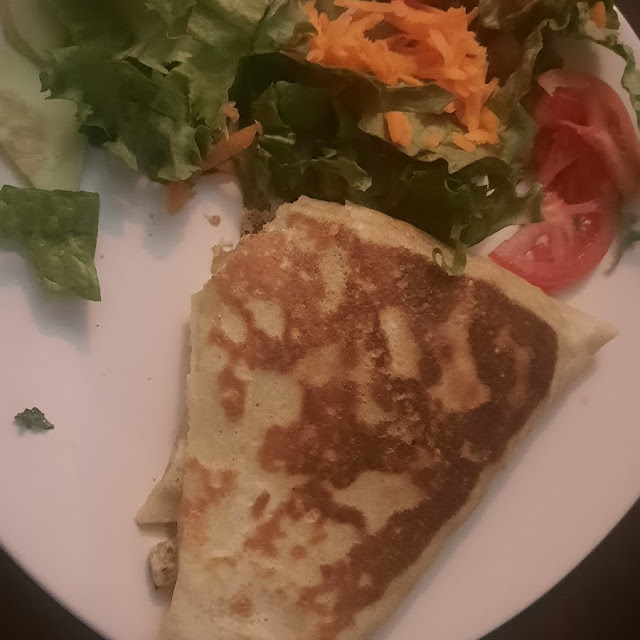 Crepas de Panela Al Puesto Con Champiñones