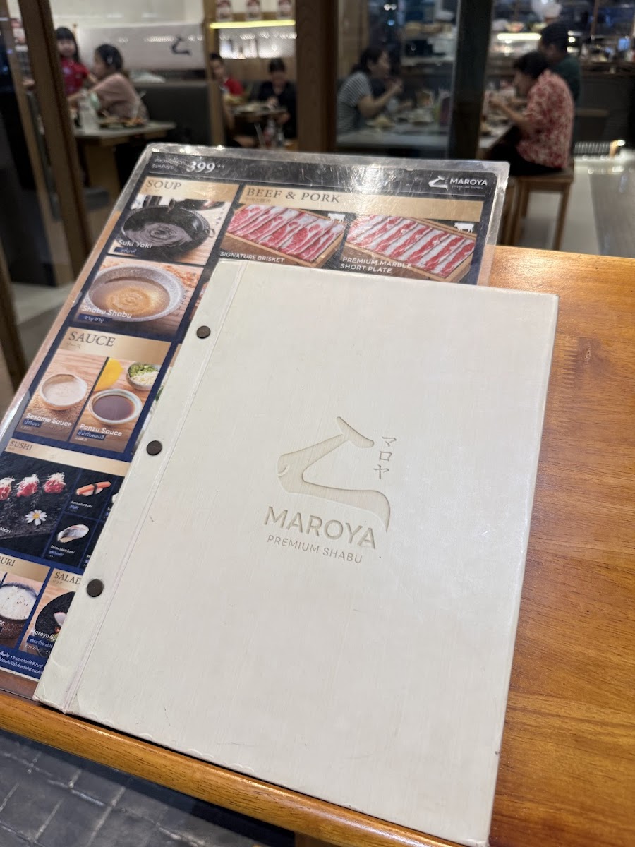MAROYA PREMIUM SHABU Photo Menu 8
