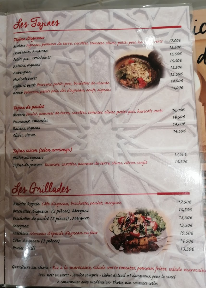 Les Délices du Maroc Photo Menu 7