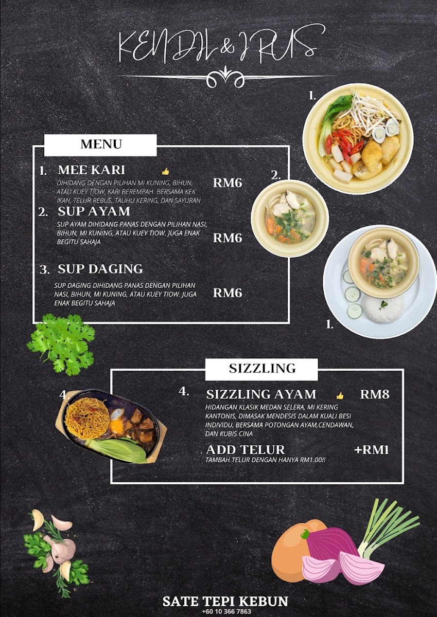 Sate Tepi Kebun Photo Menu 1