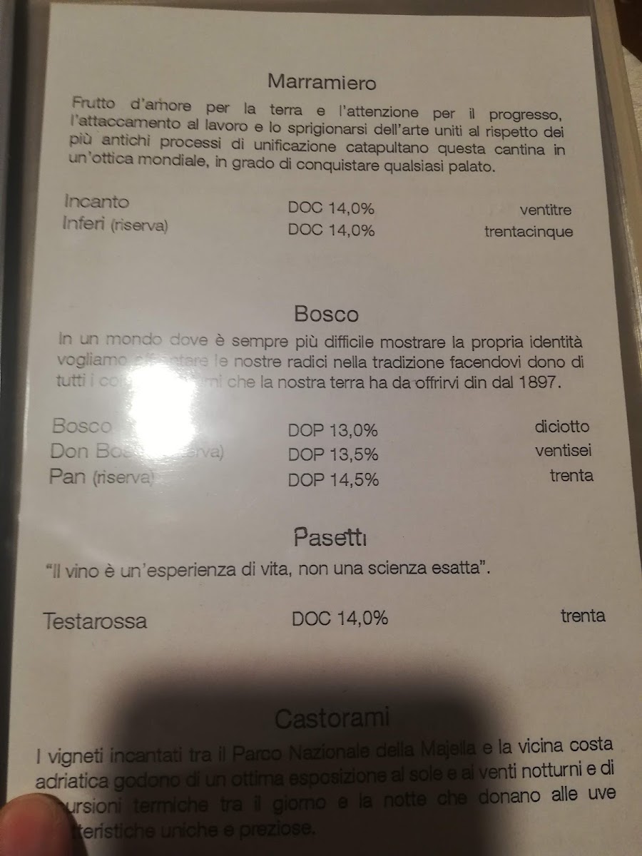 La Terrazza Photo Menu 5
