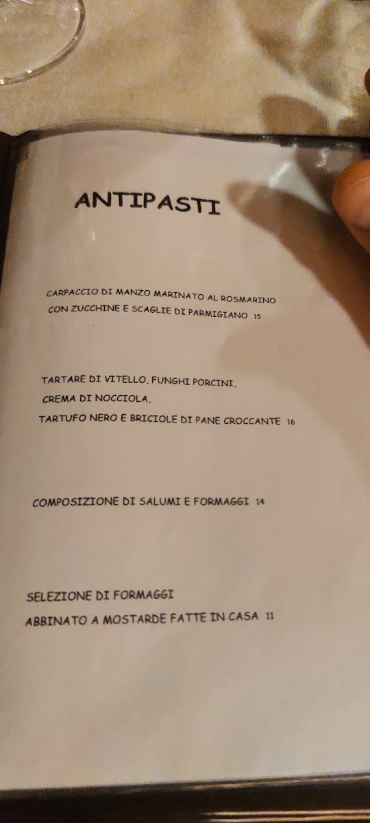La Terrazza Photo Menu 8