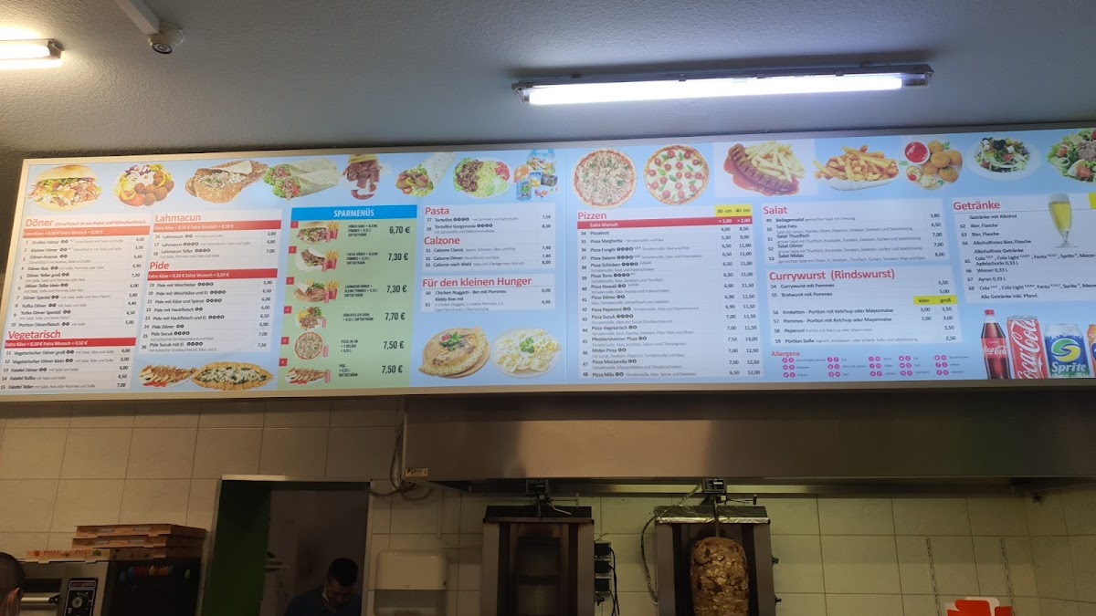 Midas Döner Pizza Haus Worms Photo Menu 5