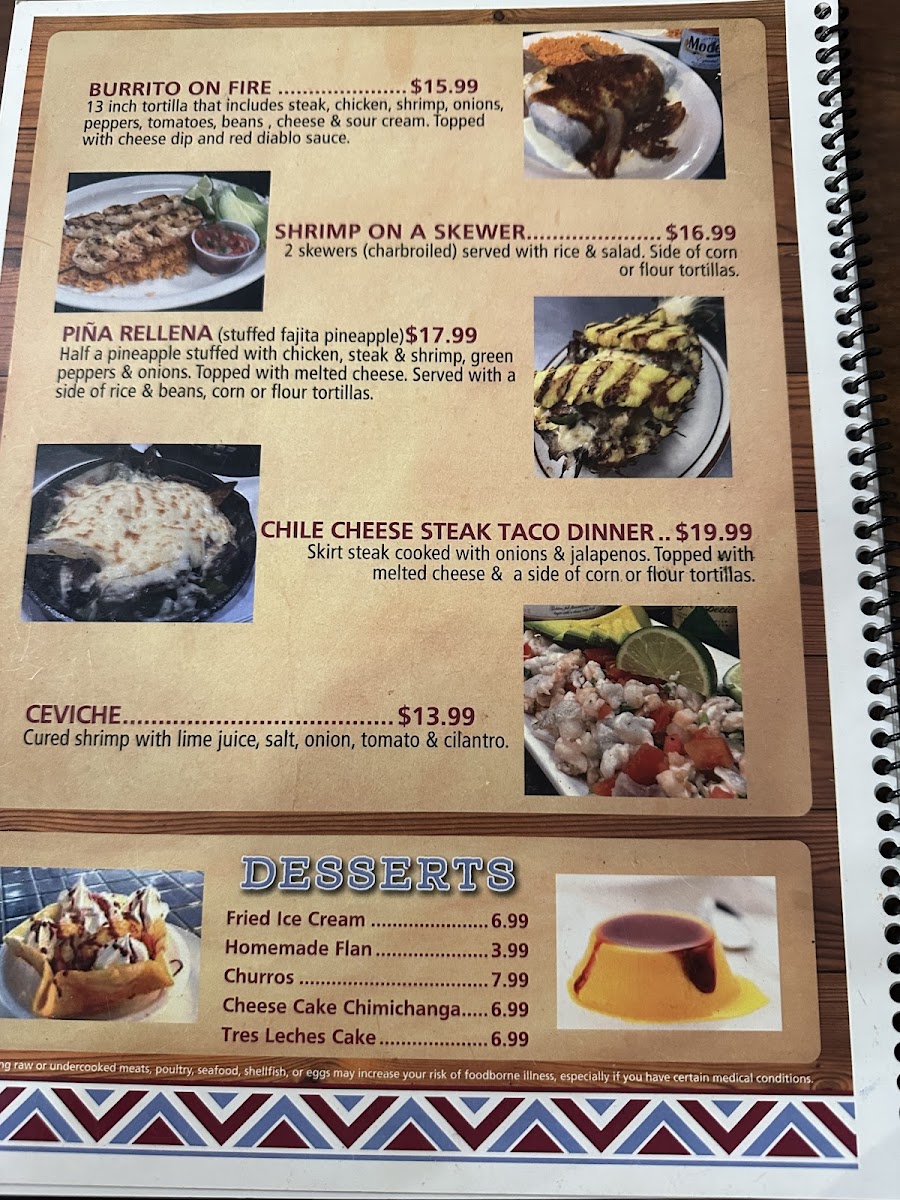 San Jose Mexican Restaurant Photo Menu 6
