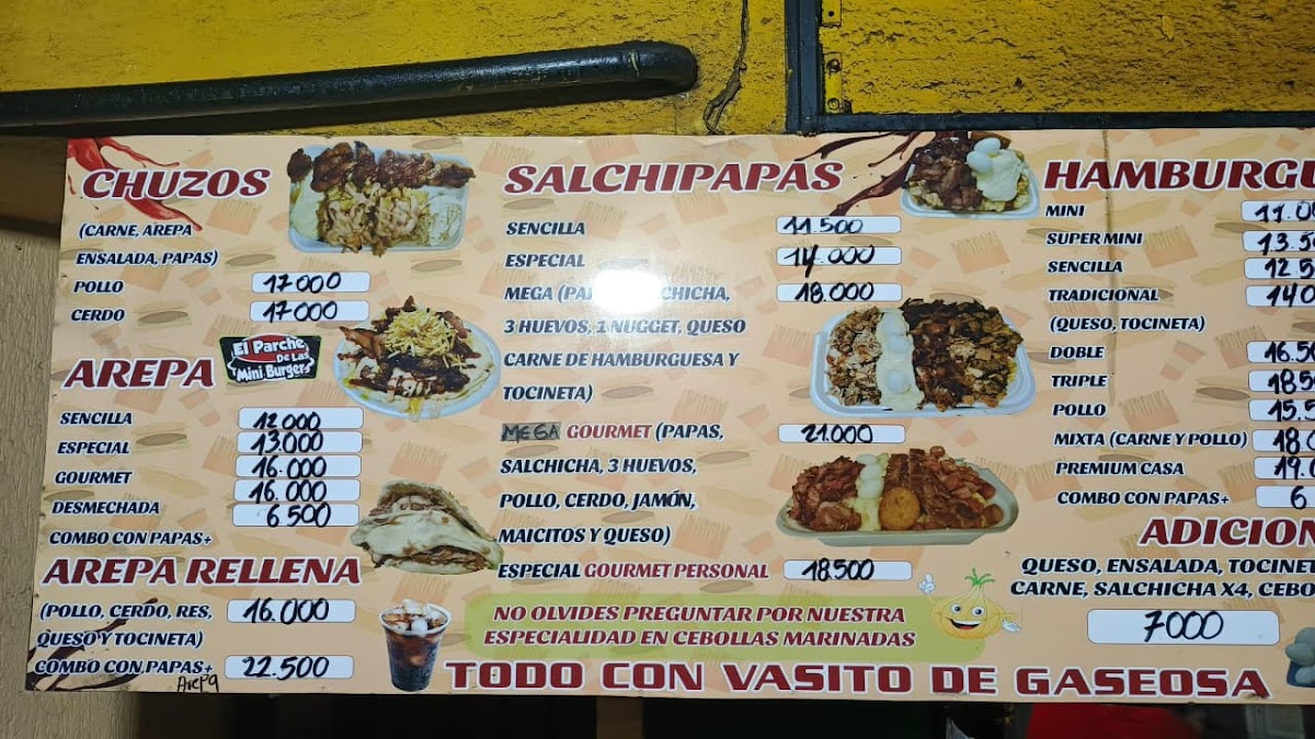 El Parche De Las Mini Burgers Photo Menu 1