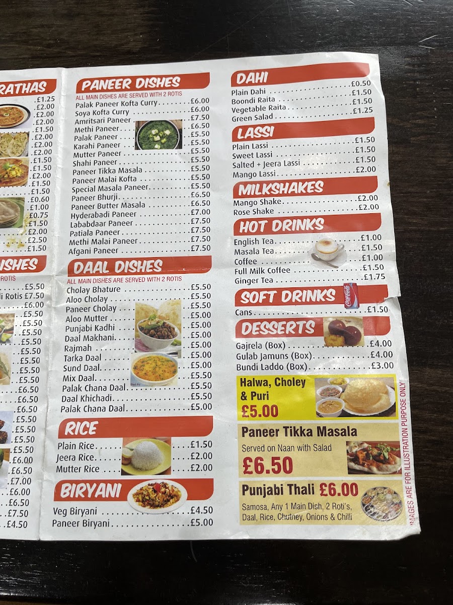 Punjabi Tarka Photo Menu 5
