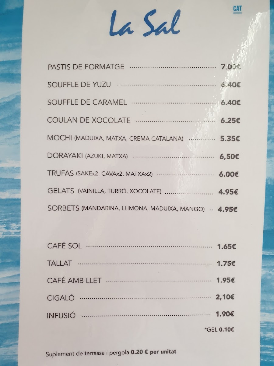 Restaurant La Sal Photo Menu 4