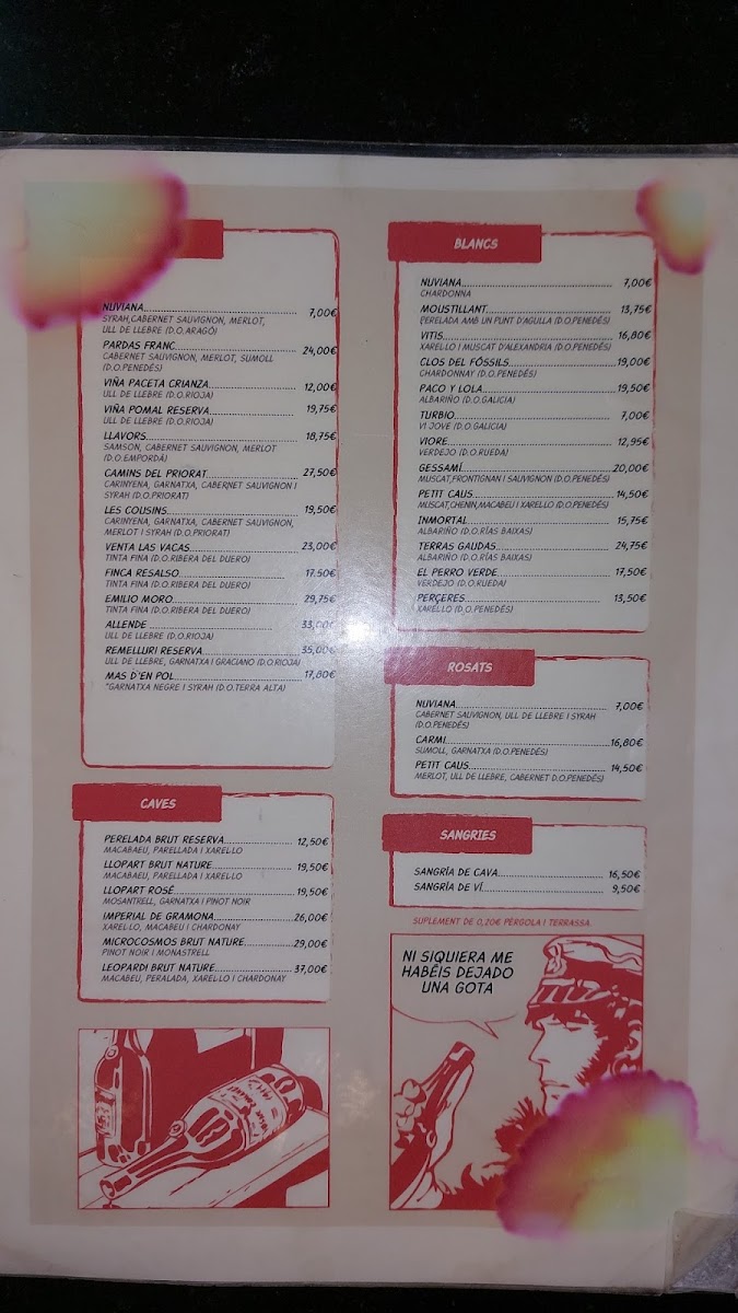 Restaurant La Sal Photo Menu 5