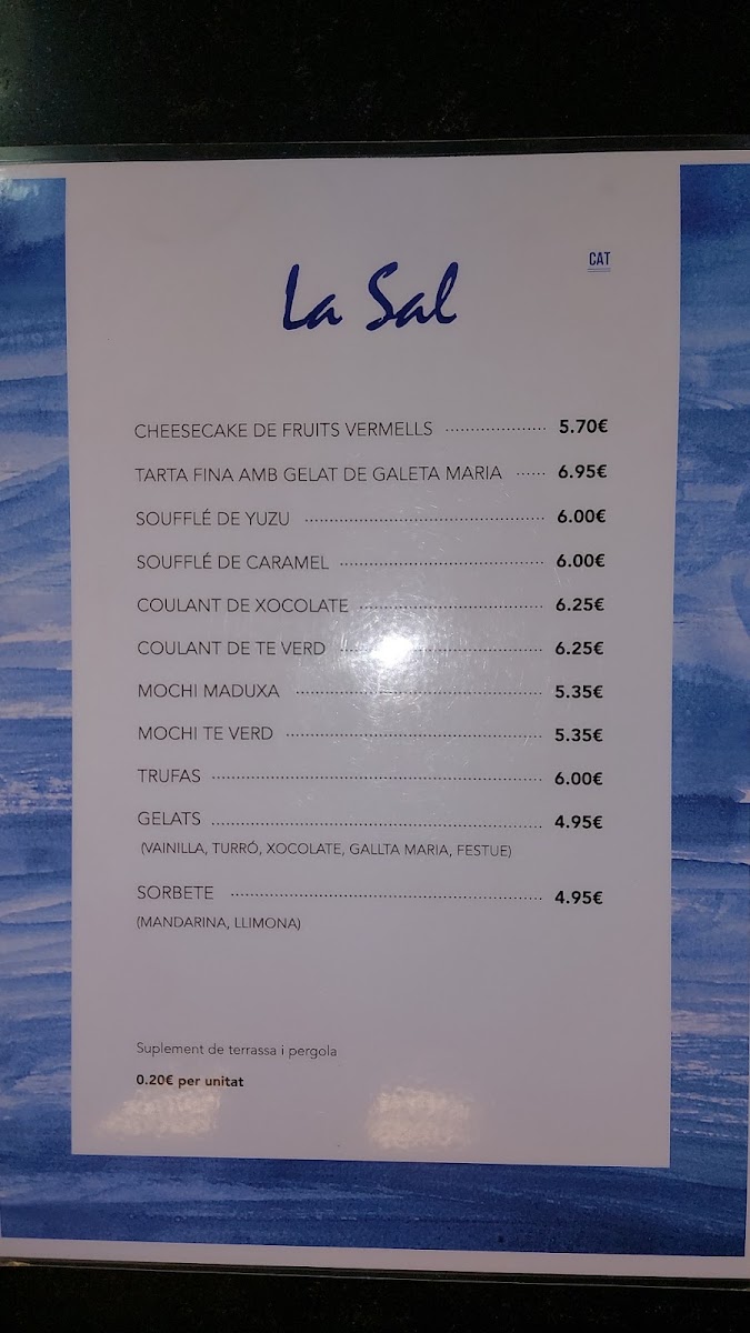 Restaurant La Sal Photo Menu 8