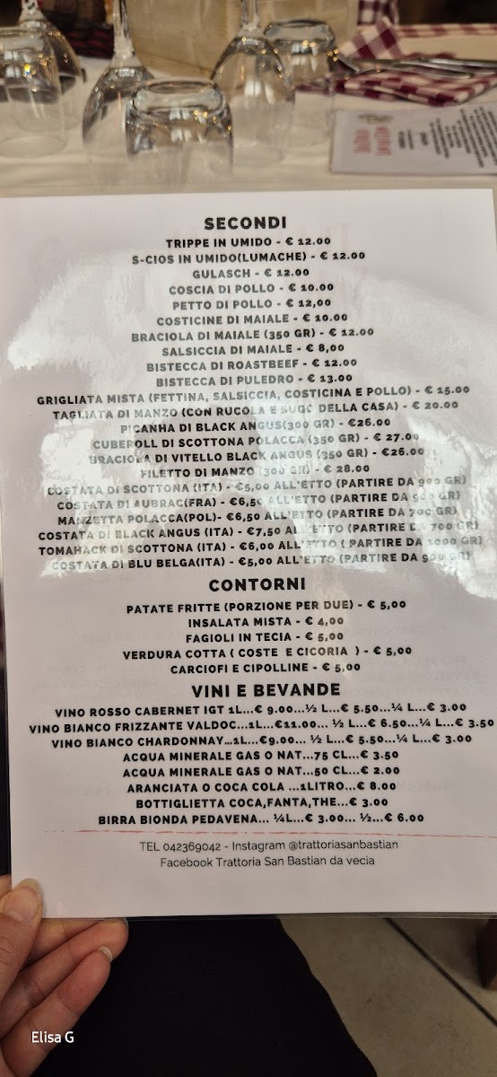 Trattoria San Bastian 'da Vecia' Photo Menu 6