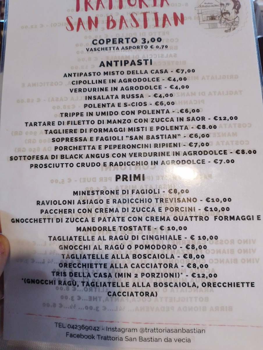 Trattoria San Bastian 'da Vecia' Photo Menu 7