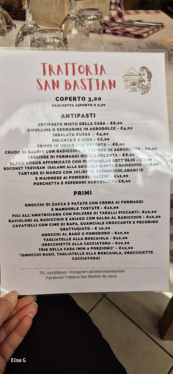 Trattoria San Bastian 'da Vecia' Photo Menu 8