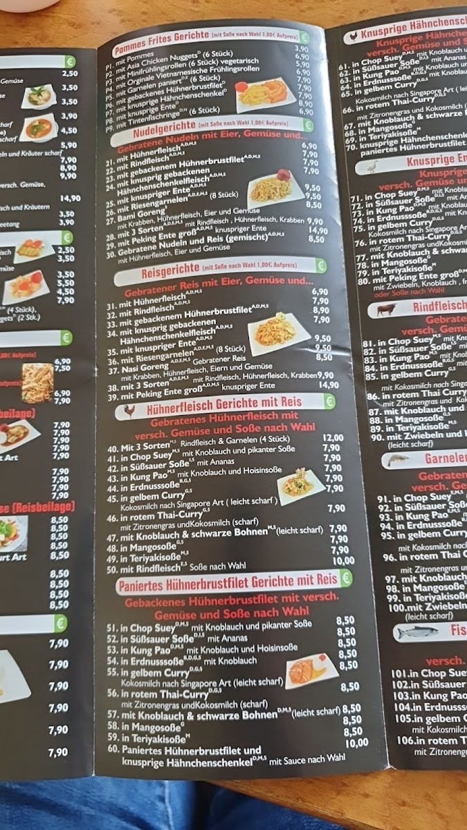 Asia Küche Photo Menu 8