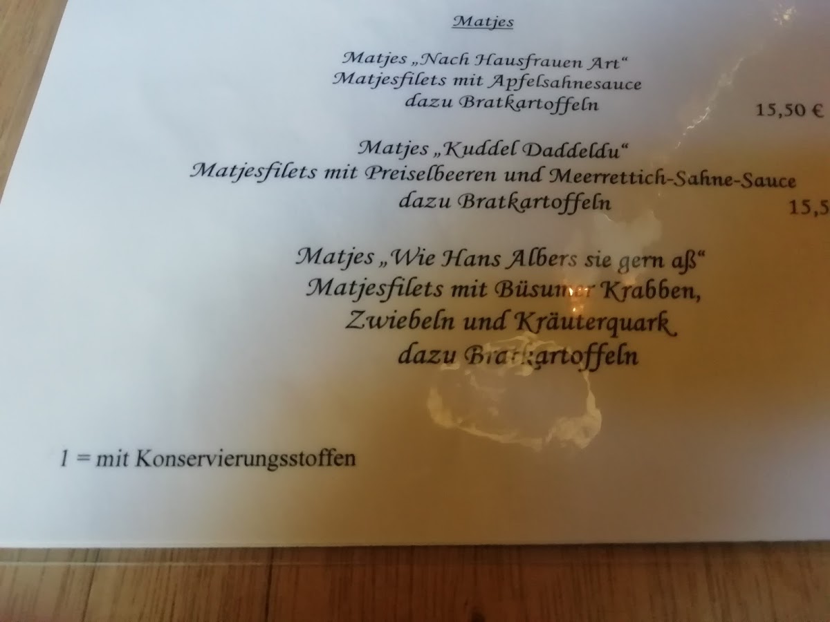 Gaststätte Zum Brandanfang Photo Menu 5