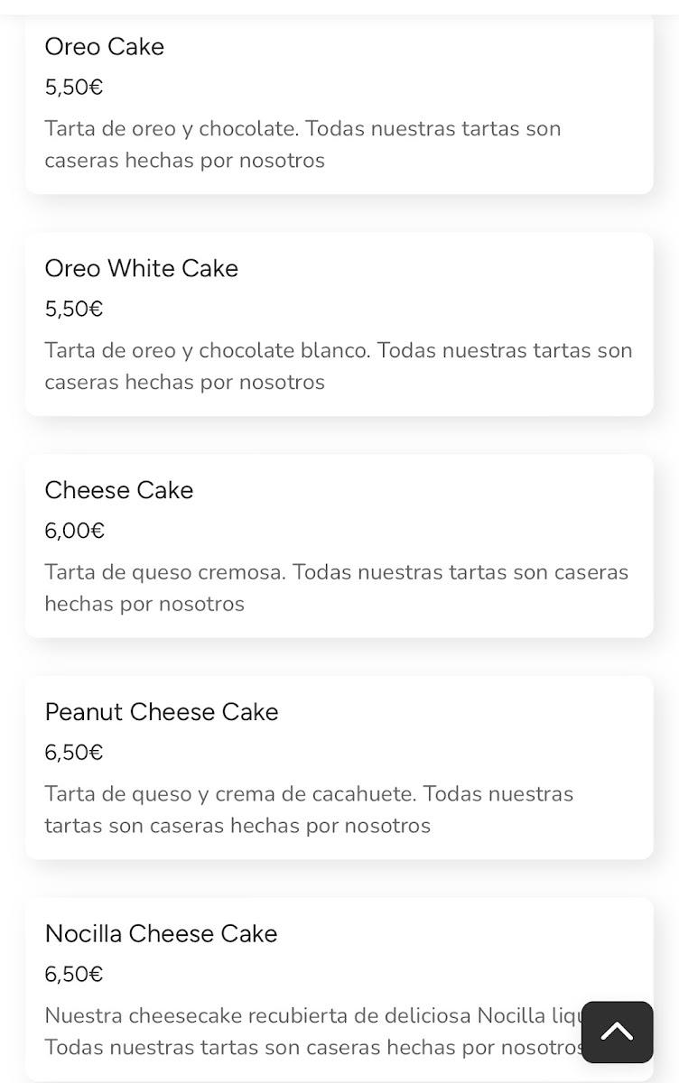 Rookies Burger Photo Menu 5