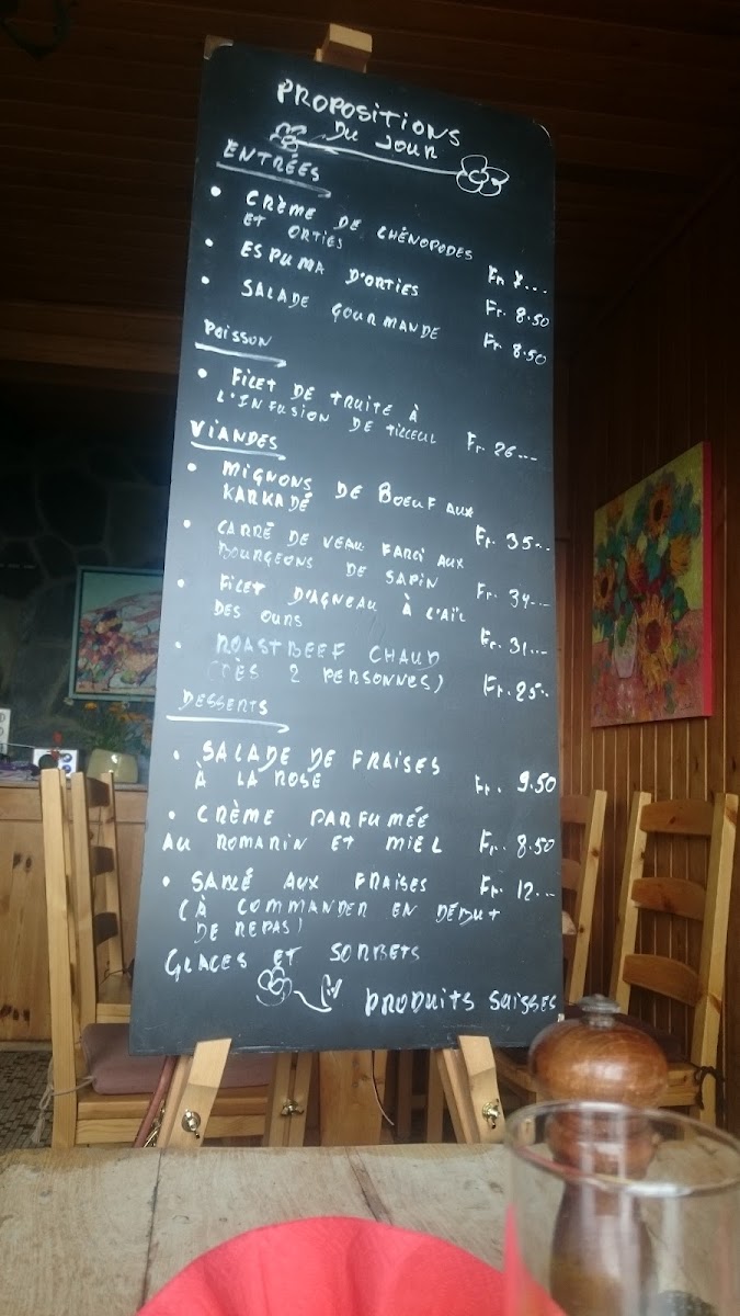 Restaurant Clair de Lune Photo Menu 2