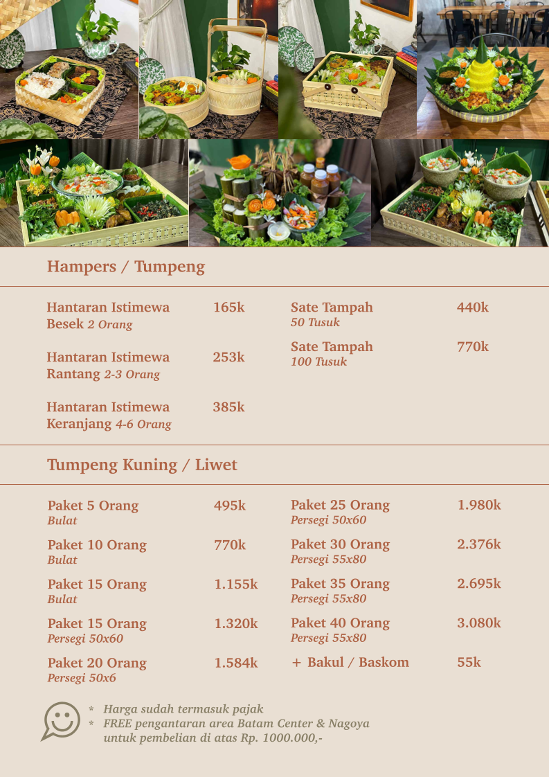 Bhinneka Indonesian Resto & Cafe Photo Menu 3