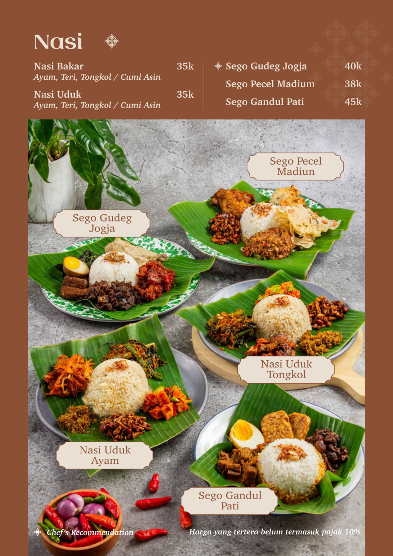 Bhinneka Indonesian Resto & Cafe Photo Menu 5