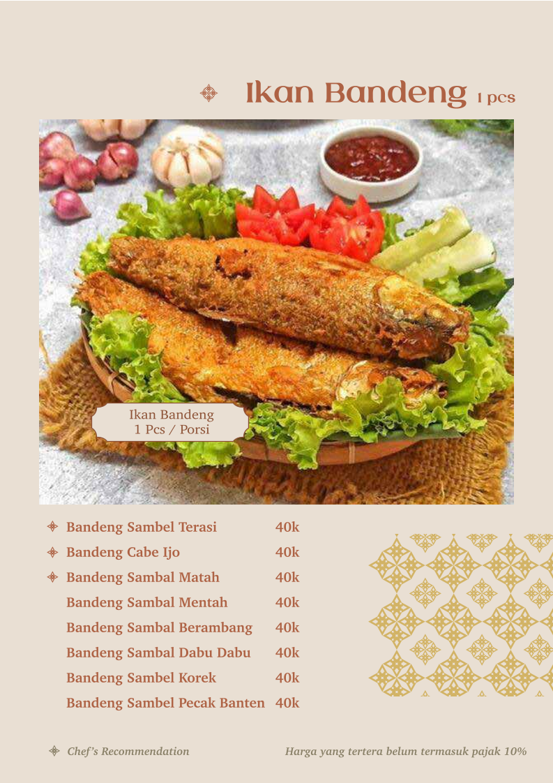 Bhinneka Indonesian Resto & Cafe Photo Menu 9