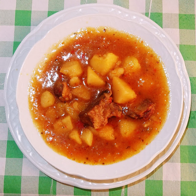 Guiso de Patatas Con Carne