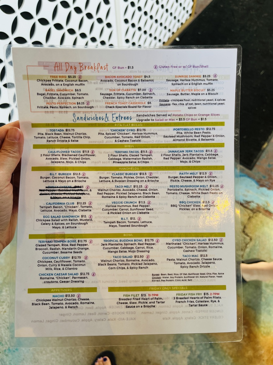 Urban Beets Cafe & Juicery Photo Menu 1